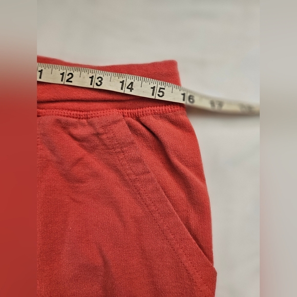 Hanes Womens Coral Pink Athletic Pull On Capri Sweatpants Size Large - Picture 6 of 8